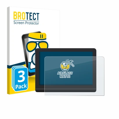 Front side of a product packaging with the brand logo BROTECT. Next to it is the device XP-Pen Artist Pro 16 Gen 2 shown with 