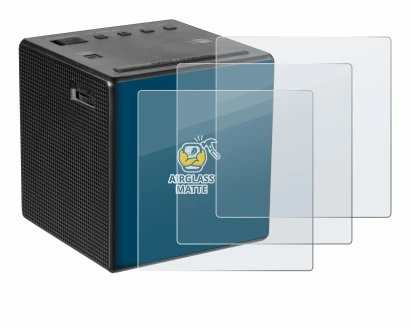 Image of the device Sony ICF-C1 with a wide variety of screen protectors.