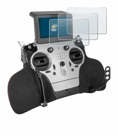 Image of the device PowerBox Systems Core with a wide variety of screen protectors.