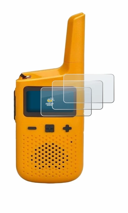 Image of the device Motorola Talkabout T72 with a wide variety of screen protectors.