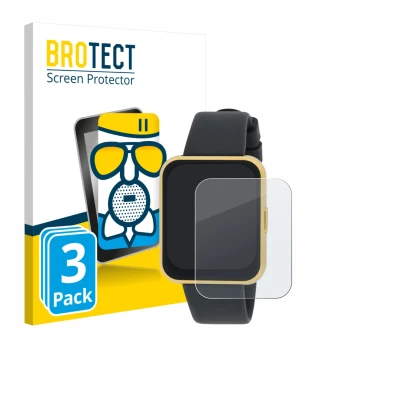 Front side of a product packaging with the brand logo BROTECT. Next to it is the device Liu Jo Mini Slim 2.0 shown with the co