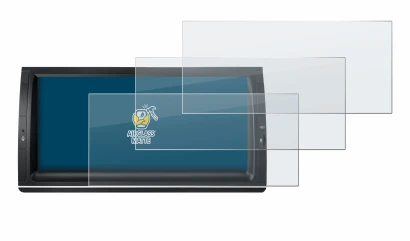 Image of the device Xtrons PX1453BLHGS 10.25" with a wide variety of screen protectors.