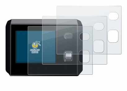 Image of the device SkyRC MC5000 with a wide variety of screen protectors.