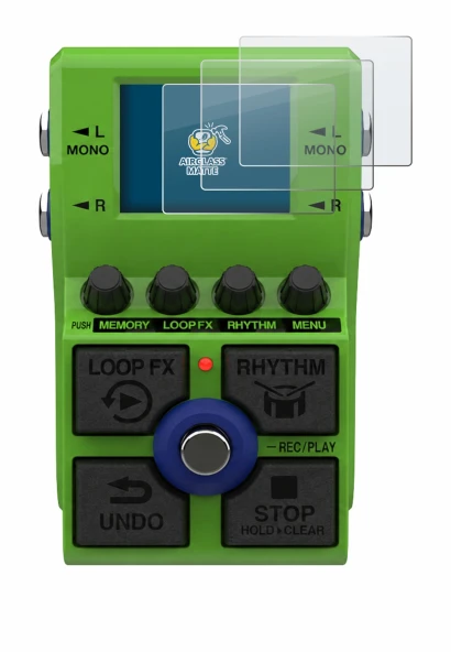 Image of the device Zoom MS-90LP Plus with a wide variety of screen protectors.