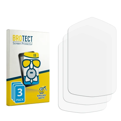 Front side of a product packaging with the brand logo BROTECT. Next to it is the corresponding screen protector.