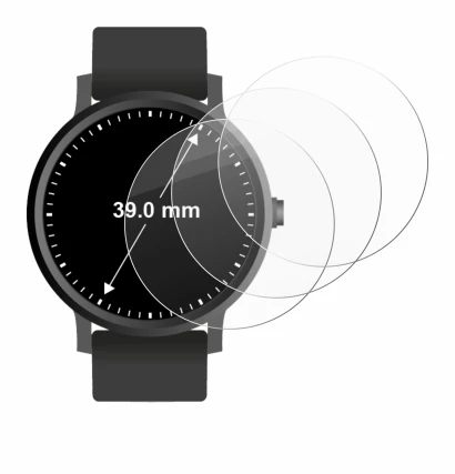 Image of the device Watches (Circular, ø: 39 mm) with a wide variety of screen protectors.