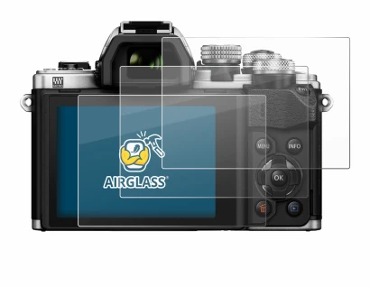 Image of the device Olympus OM-D E-M10 Mark II with a wide variety of screen protectors.