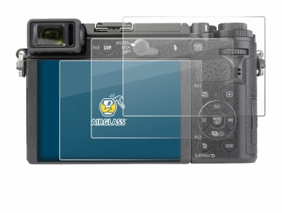 Image of the device Panasonic Lumix DC-GX9 with a wide variety of screen protectors.