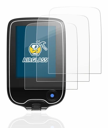 Image of the device Freestyle Libre 2 with a wide variety of screen protectors.