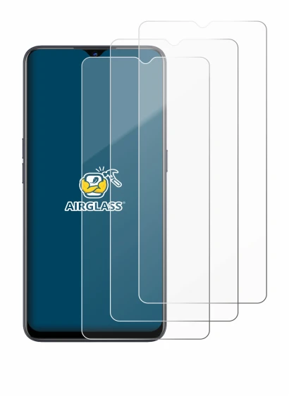 Image of the device Oppo Find X2 Lite with a wide variety of screen protectors.