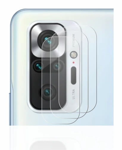 Image of the device Xiaomi Redmi Note 10 Pro (ONLY Camera Lens) with a wide variety of screen protectors.