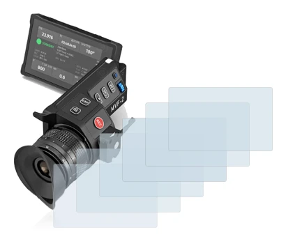 Image of the device Arri MVF-2 with a wide variety of screen protectors.