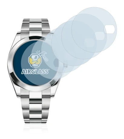 Image of the device Rolex Datejust 41 with a wide variety of screen protectors.