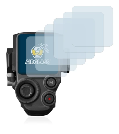 Image of the device DJI RS 3 with a wide variety of screen protectors.