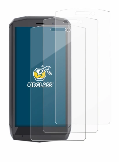 Image of the device Cubot Pocket with a wide variety of screen protectors.