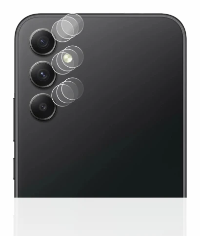 Image of the device Samsung Galaxy A34 5G (ONLY Camera Lens) with a wide variety of screen protectors.