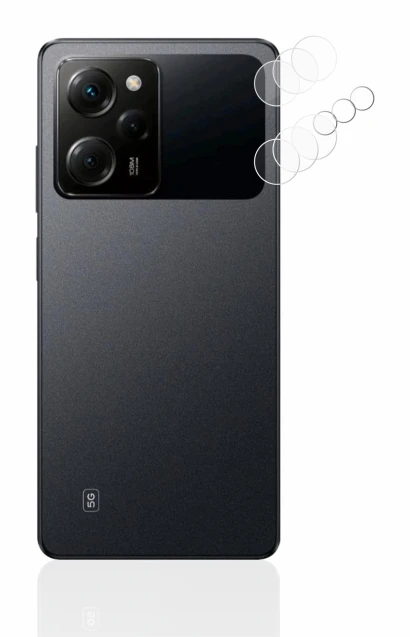 Image of the device Xiaomi Poco X5 Pro (ONLY Camera Lens) with a wide variety of screen protectors.
