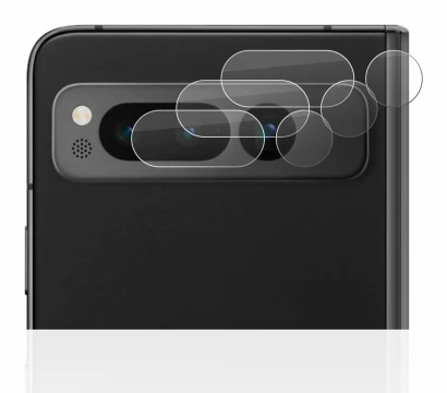 Image of the device Google Pixel Fold (ONLY Camera Lens) with a wide variety of screen protectors.