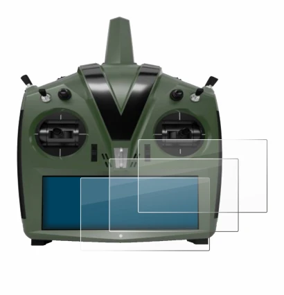 Image of the device VBar Control Evo with a wide variety of screen protectors.