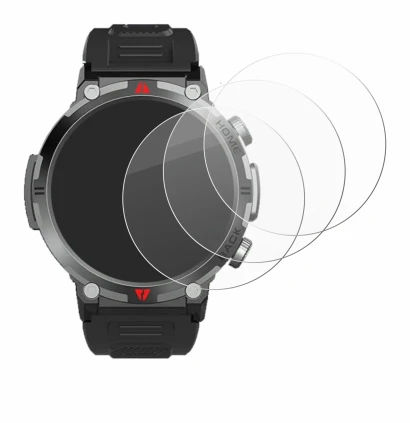 Image of the device IFMDA S100 1.45" with a wide variety of screen protectors.