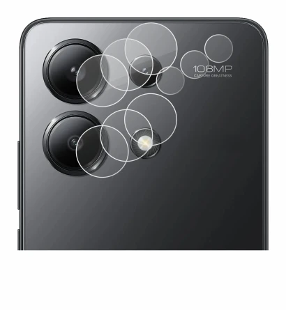 Image of the device Xiaomi Redmi Note 13 (ONLY Camera Lens) with a wide variety of screen protectors.
