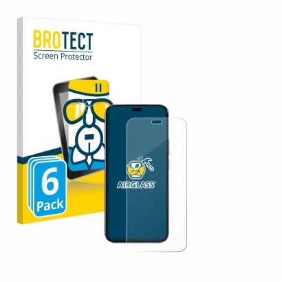 Front side of a product packaging with the brand logo BROTECT. Next to it is the device Honor 200 Lite shown with the correspo