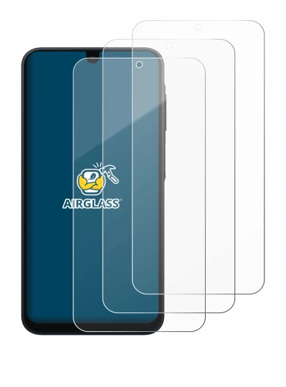Image of the device Samsung Galaxy A16 5G with a wide variety of screen protectors.