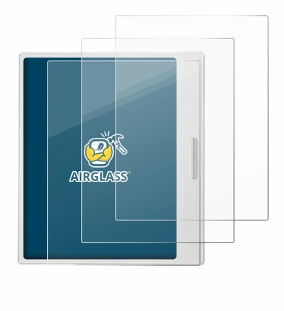 Image of the device Boox Go Color 7 White Edition with a wide variety of screen protectors.