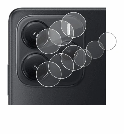 Image of the device Xiaomi Redmi Note 14 (ONLY Camera Lens) with a wide variety of screen protectors.