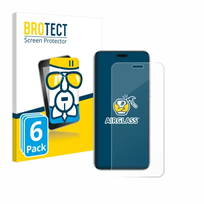 Front side of a product packaging with the brand logo BROTECT. Next to it is the device Honor Magic 7 RSR Porsche Design shown