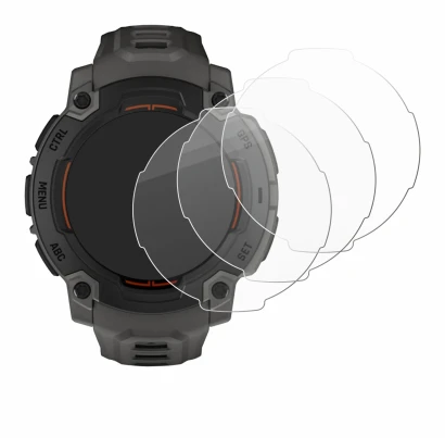 Image of the device Garmin Instinct E (45 mm) with a wide variety of screen protectors.