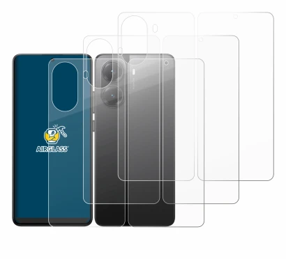 Image of the device Xiaomi Poco X7 Pro (Front+Back) with a wide variety of screen protectors.