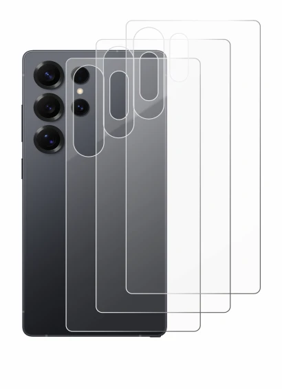 Image of the device Samsung Galaxy S25 Ultra (Back) with a wide variety of screen protectors.