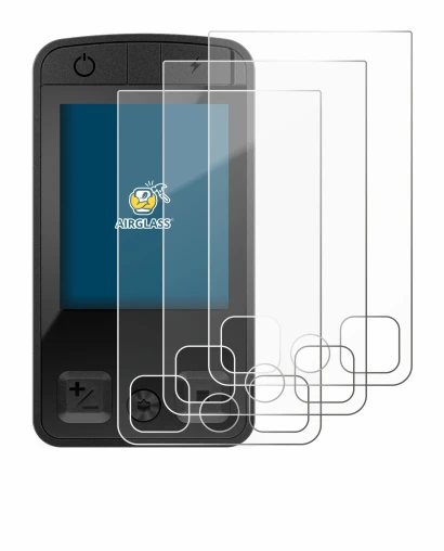 Image of the device Bosch Kiox 400C with a wide variety of screen protectors.