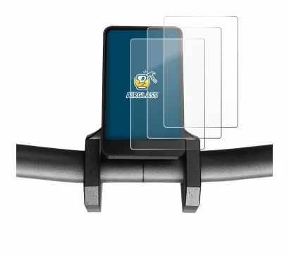 Image of the device Joyor T6 with a wide variety of screen protectors.