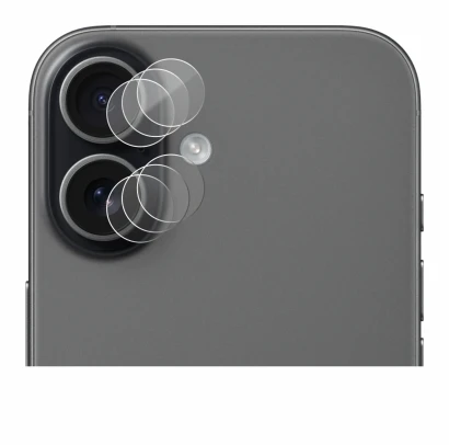 Image of the device Apple iPhone 17 (ONLY Camera Lens) with a wide variety of screen protectors.