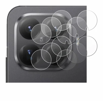 Image of the device Xiaomi 15T Pro (ONLY Camera Lens) with a wide variety of screen protectors.