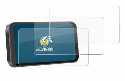 Image of the device Carpuride W603B 6.3" with a wide variety of screen protectors.