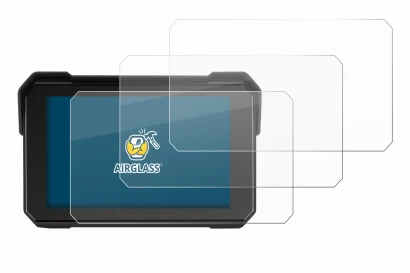 Image of the device GOHHDL A4058-AM39DE-GOH 5" with a wide variety of screen protectors.