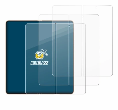 Image of the device Honor Magic V6 (Inner display) with a wide variety of screen protectors.