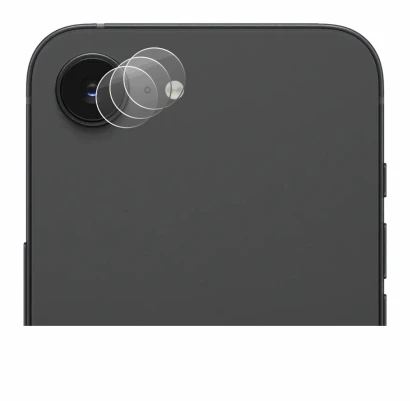 Image of the device Apple iPhone 17e (ONLY Camera Lens) with a wide variety of screen protectors.