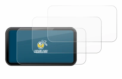 Image of the device Wonsidary W622 6.25" with a wide variety of screen protectors.