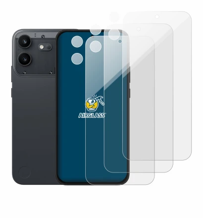 Image of the device Nothing Phone (4b) (Front+Camera) with a wide variety of screen protectors.