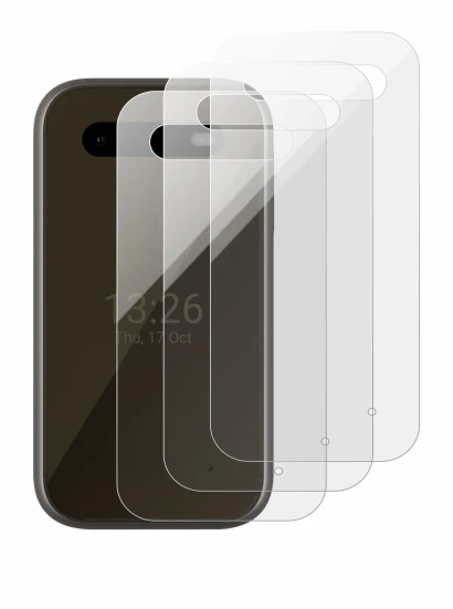 Image of the device HMD 2660 Flip 4G (Back) with a wide variety of screen protectors.