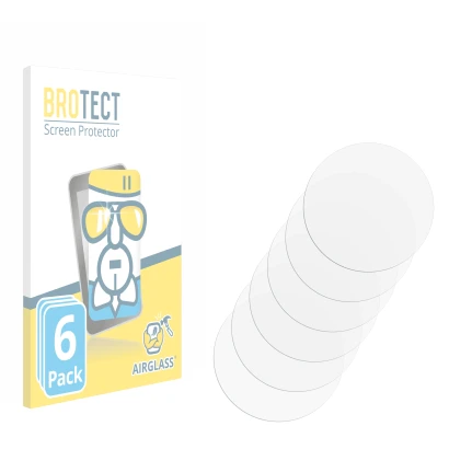 Front side of a product packaging with the brand logo BROTECT. Next to it is the corresponding screen protector.