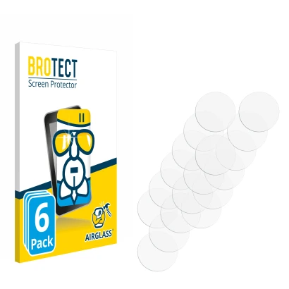 Front side of a product packaging with the brand logo BROTECT. Next to it is the corresponding screen protector.