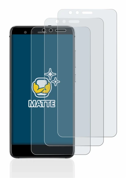 Image of the device Huawei P10 Lite with a wide variety of screen protectors.