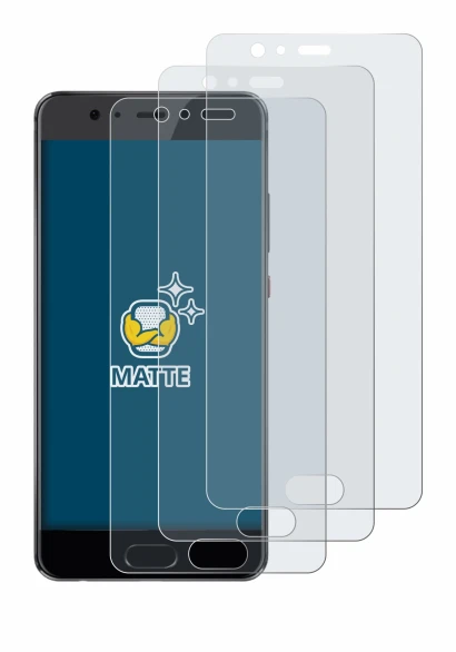 Image of the device Huawei P10 Plus with a wide variety of screen protectors.