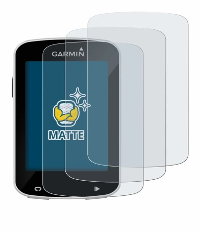 Image of the device Garmin Edge Explore 820 with a wide variety of screen protectors.