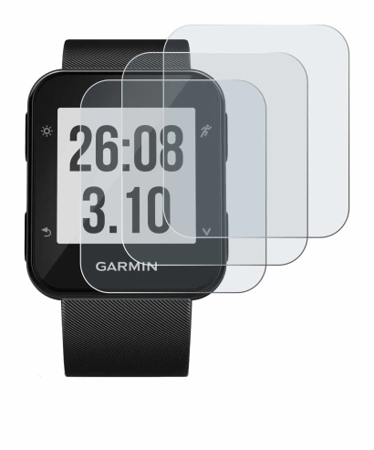 Image of the device Garmin Forerunner 30 with a wide variety of screen protectors.